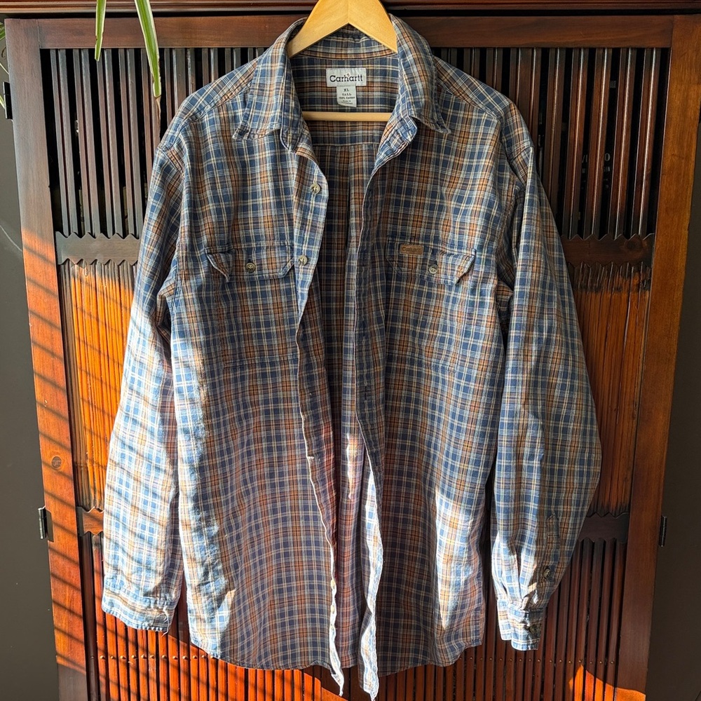 Carhartt Multicolor Plaid Long Sleeve Shirt